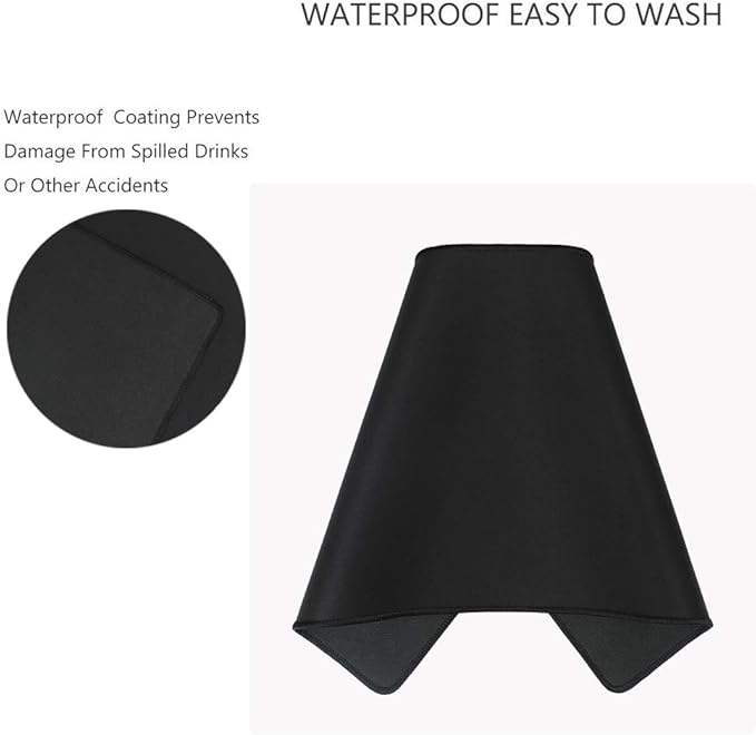Extra Large Gaming Mouse Pads/Extended Protective Office Desk Mouse Mat Non-Slip Professional Precision Tracking Surface (23.6" x 11.8") for PC Computer Laptop(60x30 Black001)