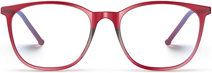 VISOONE Light Weight Slip Resistant Blue Light Blocking Computer Glasses with Anti Glare UV400 for Man Women GAEL