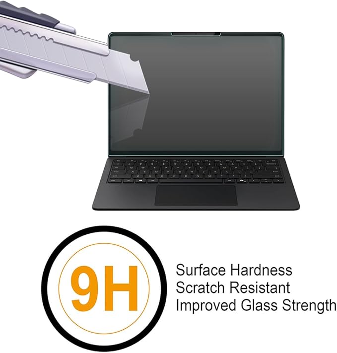 Supershieldz (2 Pack) Designed for Microsoft Surface Laptop 7 (13.8 inch) Screen Protector, (Tempered Glass) Anti Scratch, Bubble Free
