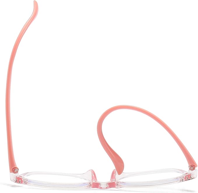 FANNYGO 2 Pack kids Blue Light Blocking Glasses For Girls And Boys Computer Blue Light Blocking Glasses For Age 3-11 (Light blue + Light pink)
