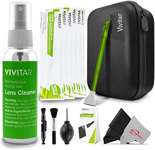 Professional Cleaning Kit for APS-C DSLR Cameras Sensor with Cleaning Swabs and Carry Case by Teds+Electronics