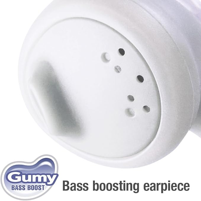 JVC HAF160W JVC HAF160W Gumy Ear Bud Headphone White