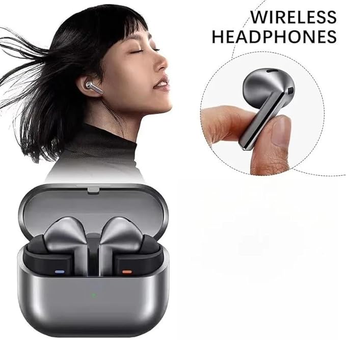 Buds3 Pro Wireless Earbuds, Hybrid ANC in-Ear Headphones, 25H Playtime, Hi-Fi Sound for Gym/Running(White)