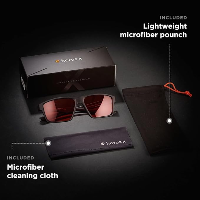 Horus X • Blue Light Glasses Men Women | Blue Light Blocking Glasses for Screen Anti-Fatigue Eye Migraine