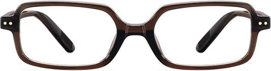 TIJN Blue Light Blocking Glasses Women Men Retro Cat Eye Square Oval Anti Glare Screen Computer Gaming Daily Eyeglasses TR90