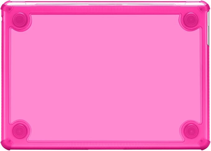 MOSISO Compatible with MacBook Air 13 inch Case M5 2026 M4 2025 M3 M2 2024-2022 A3449 A3240 A3113 A2681,3 in 1 Kit Crack-Resistant Heavy Duty Protective Plastic Hard Case with TPU Bumper, Bright Rose