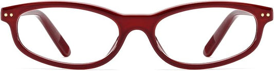 TIJN Blue Light Blocking Glasses Women Men Retro Cat Eye Square Oval Anti Glare Screen Computer Gaming Daily Eyeglasses TR90
