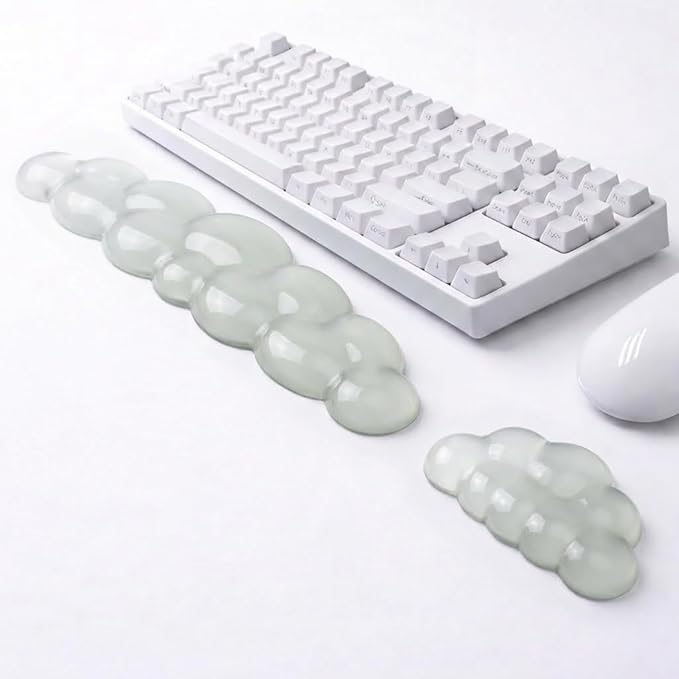 Ultimate Cute Ergonomic Wrist Rest – Instant Relief, Cloud-Like Comfort, Premium Silicone & TPU, Ultra-Soft, Durable, Gift-Boxed for Office, Study, Gaming & More