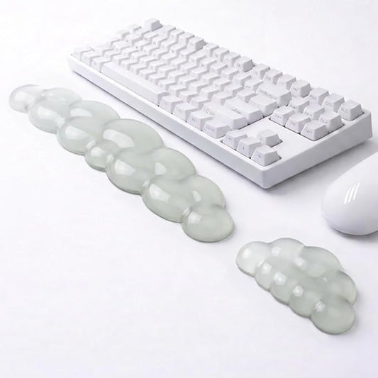 Ultimate Cute Ergonomic Wrist Rest – Instant Relief, Cloud-Like Comfort, Premium Silicone & TPU, Ultra-Soft, Durable, Gift-Boxed for Office, Study, Gaming & More