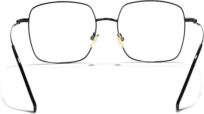 Cyxus Blue Light Glasses for Men and Women, Round Metal Frame Computer Eyeglasses for Office, Gaming, Reading 8090