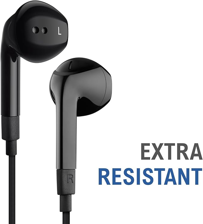 LUDOS FEROX USB C Headphones for iPhone 17 16 15 Pro Max Plus Air iPad Pro, 5 Years Warranty, USB-C Earbuds for Samsung Galaxy S24 S23 Ultra S22 S21 FE S20 Z Flip 3 Fold 4 A53, USB Type C Earphones