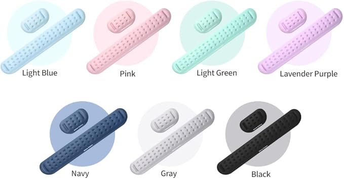 UnivoColors Turquoise Green Keyboard Wrist Support and Mouse Wrist Rest Set, Made of Memory Foam Soft Gel, Ergonomic Pad for Computer, Laptop, Mouse, Office, Gaming