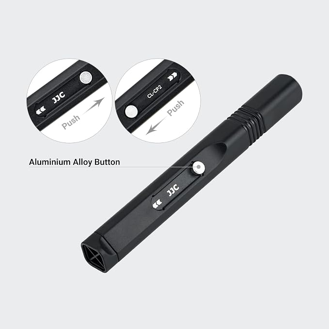 Compact Lens Cleaning Pen,Lens Cleaner Brush for Camera Filters Camcorders Leupold Scope Binoculars Keyboards VR Headset and More Electronics - Image 2