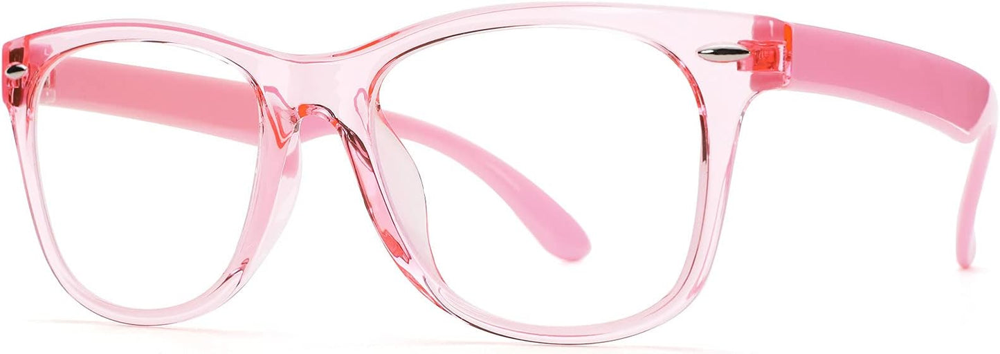 Pro Acme Blue Light Blocking Glasses for Kids - Boys & Girls Unbreakable Frame (3-12 Years)