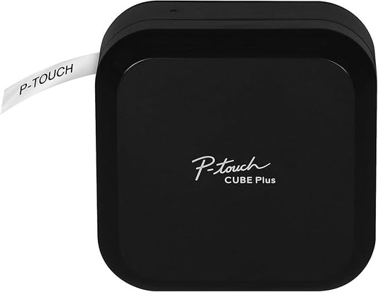 Brother P-touch CUBE Plus Bluetooth Label Maker (PT-P710BT), white