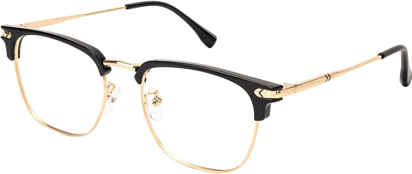 Blue Light Blocking Glasses for Men Anti-Fatigue Computer Monitor Gaming Glasses Prevent Headaches Glasses