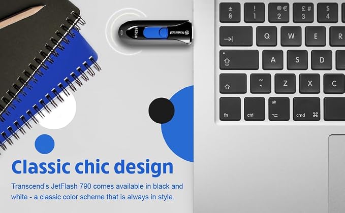 Transcend JF790 512GB USB Flash Drive, for PC/Mac/Laptop/Windows/Computer/Desktop/TV/Car Audio, USB3.2 Gen1 Memory Stick, Thumb Drives Data Storage w/Retractable Connector, USB2.0/3.0/3.1 Compatible - Image 8