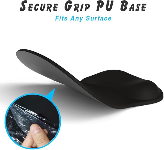 ErgoComfort Gel Wrist Rest Mouse Pad-Ergonomic Office Mousepad with Wrist Support-Non-Slip, Design Desk Accessories Mat for Home&Game Decor (06Ocean Gradient)