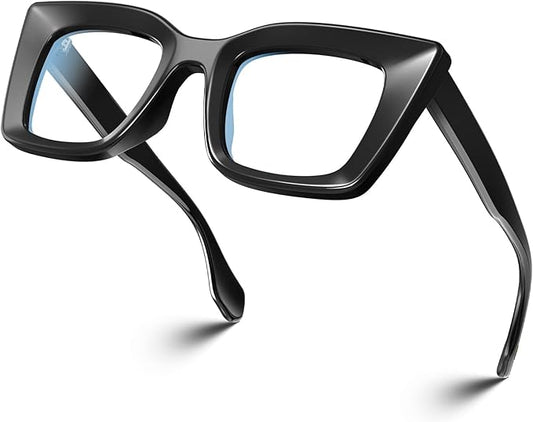 VISOONE Cat Eye Blue Light Blocking Glasses TR90 Anti-glare Women Calida