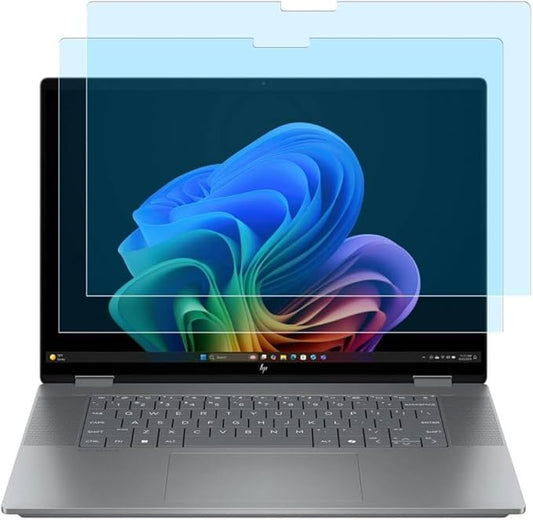 MUBUY-GOL 2-Pack Anti-Blue Light Screen Protector for HP OmniBook 7 Flip 16" 2-in-1 Touchscreen Laptop (16-au000), Anti-Glare, Anti-Fingerprint, Anti-UV Filter, Reduces Eye Strain