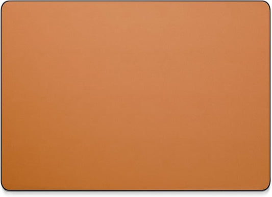 Jotsome Leather Desk Pad Mat, Non-Slip Desk Blotter Pad - Desk Protector for Office, Home, Lap Desk, Laptop, and Desktop (Tan, 17" x 12")