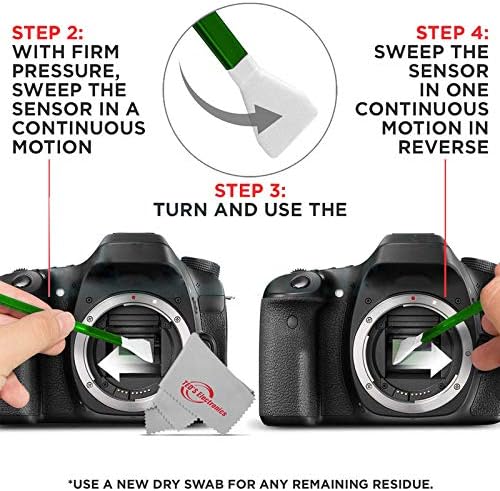 Professional Cleaning Kit for APS-C DSLR Cameras Sensor with Cleaning Swabs and Carry Case - Image 4