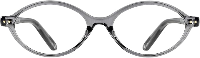 TIJN Olisa Blue Light Blocking Glasses for Women Men,Retro Oval Frame Bluelight Eyeglasses for Gaming/Computer/Screen