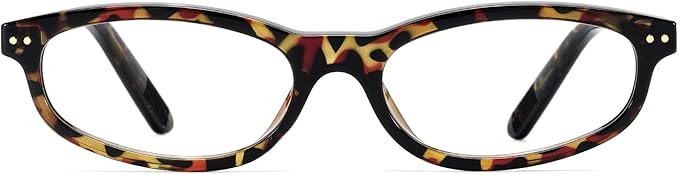 TIJN Blue Light Blocking Glasses Women Men Retro Cat Eye Square Oval Anti Glare Screen Computer Gaming Daily Eyeglasses TR90