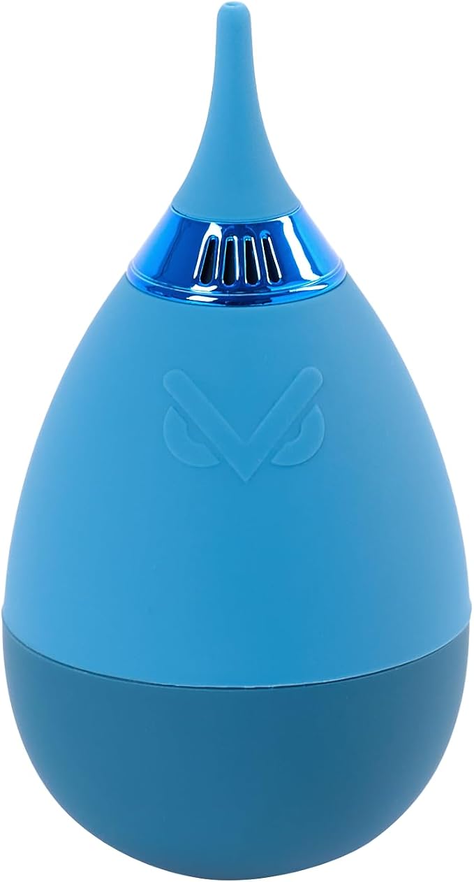 VSGO Camera Air Blower with Filter Compressed Air for for Nikon, Sony, Canon Lens and Sensor Cleaning, Tumbler Design Blue (V-B012E) by VSGO