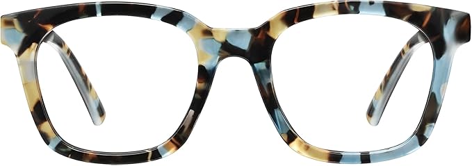Blue Light Blocking Glasses for Women Men,Oversize Fashion Squre Anti Eyestrain Glasses for Gaming/Reading/TV