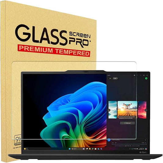 14 Inch Tempered Glass Screen Protector for Lenovo Thinkpad X1 Carbon Gen 13/12,Thinkpad X9 14 Gen 1,X1 Gen 10/9,Thinkpad X1 Yoga Gen 9/8/7,Thinkpad T14s Gen 6/5/3 &T14 Gen5/4/3, 9H, Anti-Scratch