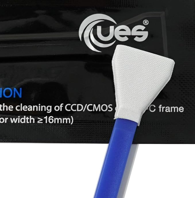 UES DDR15 APS-C Sensor Cleaning Swabs for Reflex and Mirrorless Digital Camera Compatible with Sony, Nikon, Canon CCD CMOS Sensors Clean (10 x Swabs) - Image 4