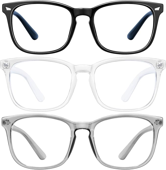 hunsquer Blue Light Glasses for Woman/Men Computer Blue Light Glasses