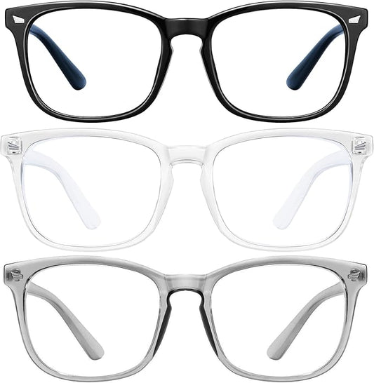 hunsquer Blue Light Glasses for Woman/Men Computer Blue Light Glasses