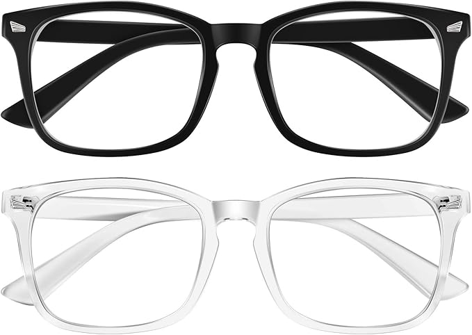 Okany Blue Light Blocking Glasses for Women Men Fashion Computer Screen Gaming TV Phones Anti Eyestrain & UV Glare Glasses