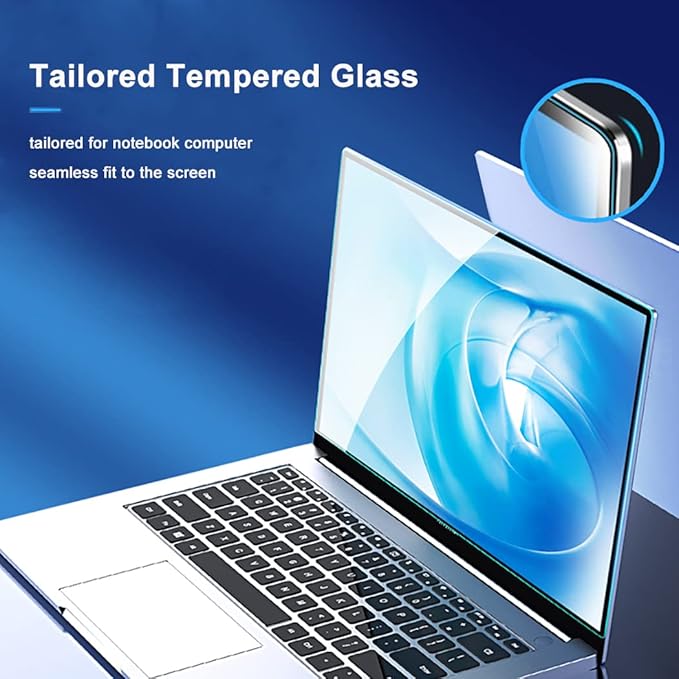YINOVEEN 2 Pack Tempered Glass Screen Protector for 2025 New Lenovo Yoga Book 9i Dual (14IAH10) 2-in-1 14 inch Laptop, 9H Hardness, Anti-Scratch