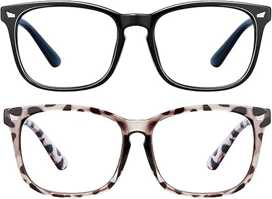 hunsquer Blue Light Glasses for Woman/Men Computer Blue Light Glasses