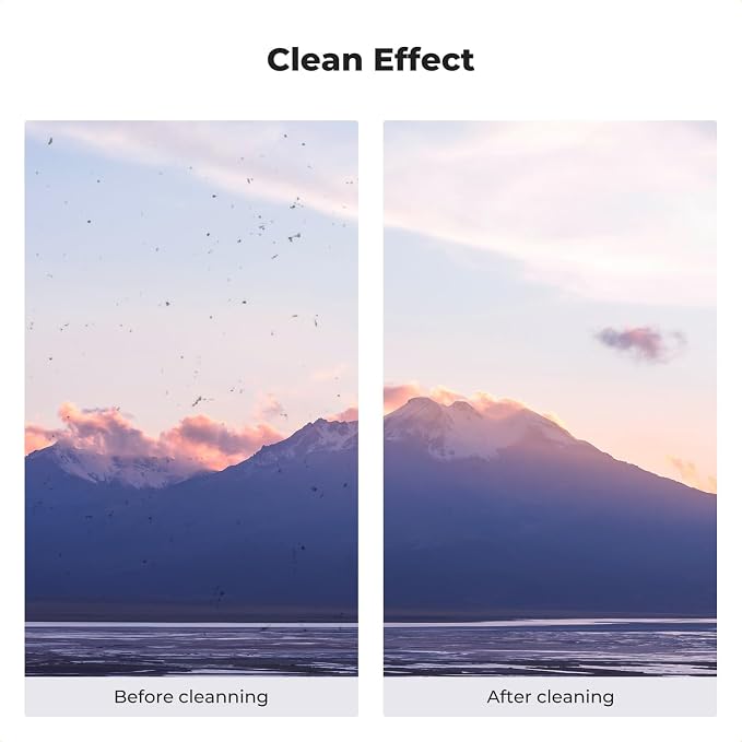 K&F CONCEPT 20ML*2 Camera Cleaning Solution, Microfiber Lens Cleaner Care Kit, Non-Flammable Camera Lens Cleaner for Coated Lenses, Binoculars, Scopes, Cameras, and Glasses - Image 3