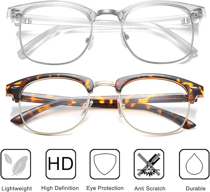 Perfectmiaoxuan Blue Light Blocking Glasses,Computer/Gaming/Screen Glasses for Women or Men，Anti Blue Light & UV