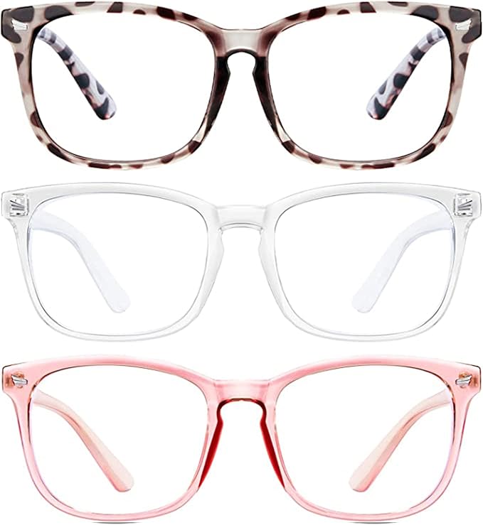 hunsquer Blue Light Glasses for Woman/Men Computer Blue Light Glasses
