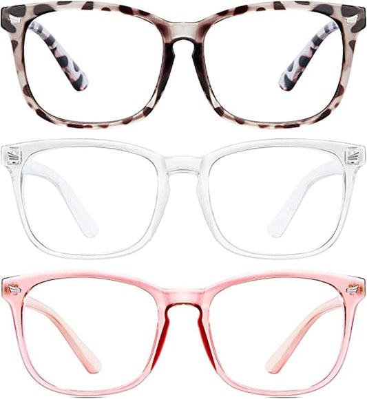 hunsquer Blue Light Glasses for Woman/Men Computer Blue Light Glasses