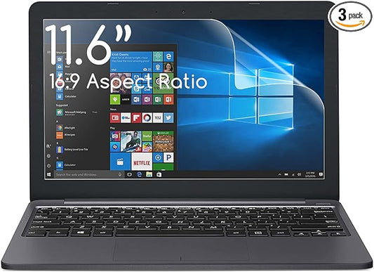 KEANBOLL 3 Pack 11.6" Chromebook Anti Glare Screen Protector for HP Lenovo Dell Samsung Acer Gateway 11.6" etc Chromebook 11.6" 16:9 Aspect Ratio Laptop,Eye Protection & Anti Fingerprint Filter-Matte