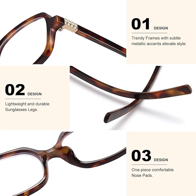 LIKSMU Blue Light Blocking Glasses for Woman Men Blue light Blocker Eyewear Trendy Rectangle Small Eyeglasses, 2pack