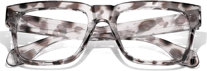 VISOONE TR90 Square Blue Light Blocking Glasses Fashion Computer Eyewear for Women and Men RANDI