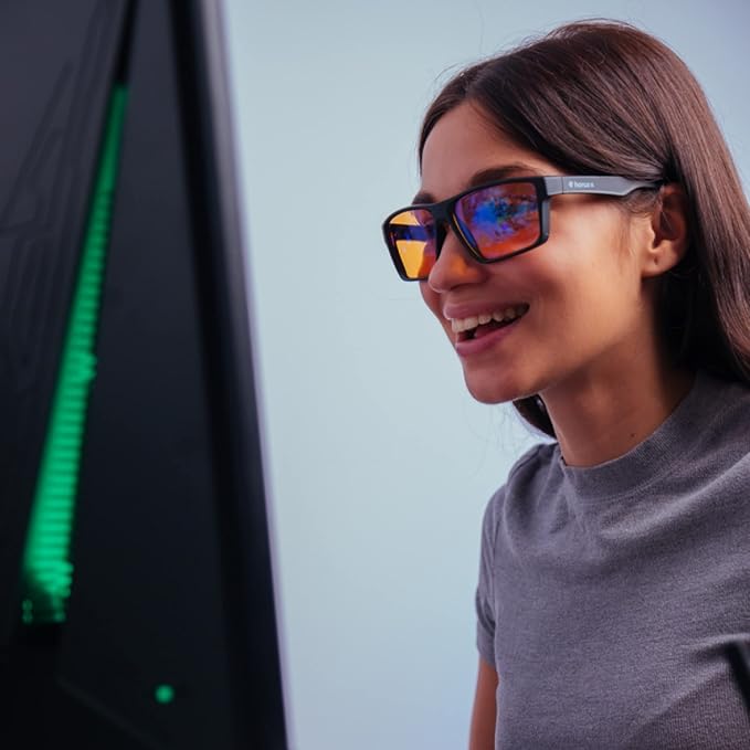 Horus X • Blue Light Glasses Men Women | Blue Light Blocking Glasses for Screen Anti-Fatigue Eye Migraine