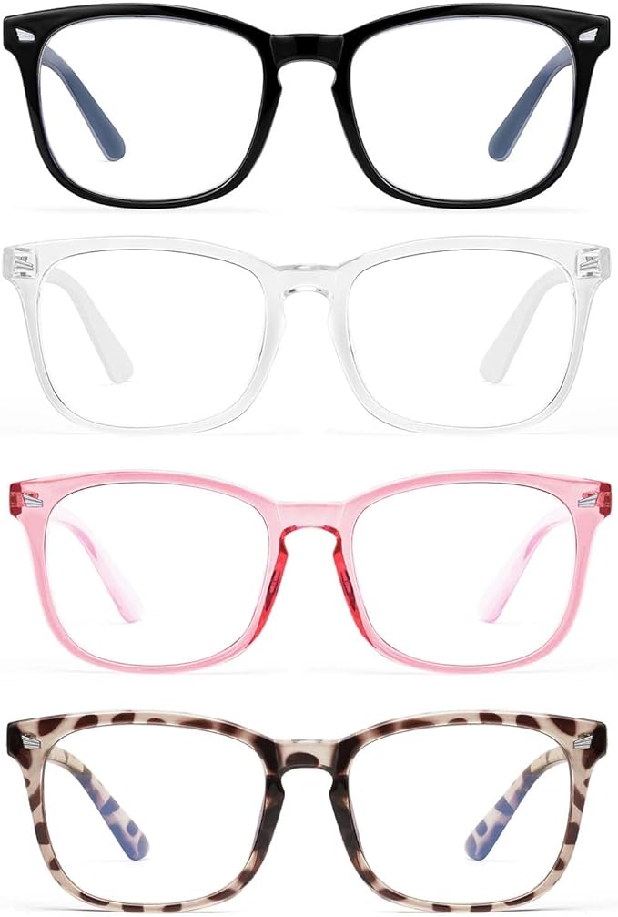 hunsquer Blue Light Glasses for Woman/Men Computer Blue Light Glasses
