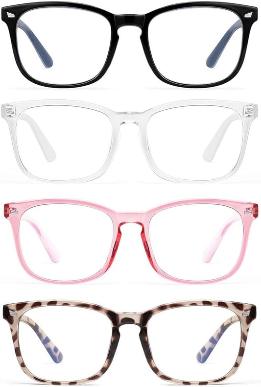 hunsquer Blue Light Glasses for Woman/Men Computer Blue Light Glasses