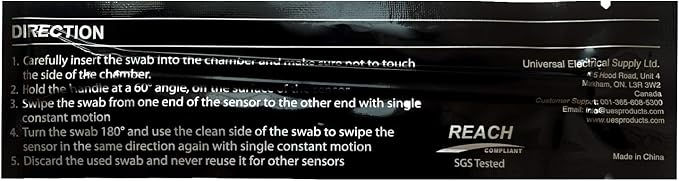 UES DDR15 APS-C Sensor Cleaning Swabs for Reflex and Mirrorless Digital Camera Compatible with Sony, Nikon, Canon CCD CMOS Sensors Clean (10 x Swabs) - Image 6