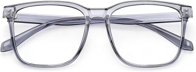 TEAPLMTT Blue Light Blocking Glasses Oversized Square Computer Glasses Anti Blue Light for Women Men