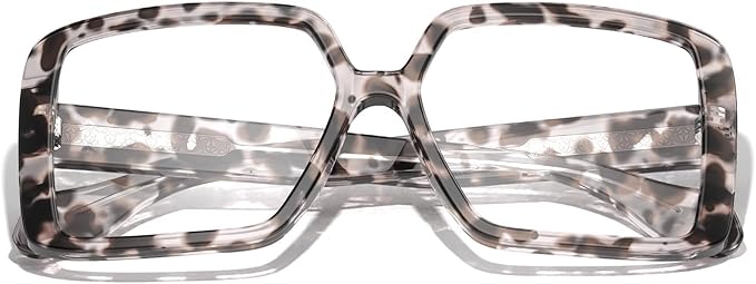 VISOONE Oversized TR90 Blue Light Blocking Glasses Fashion Accessories Non Prescription for Women Harvard